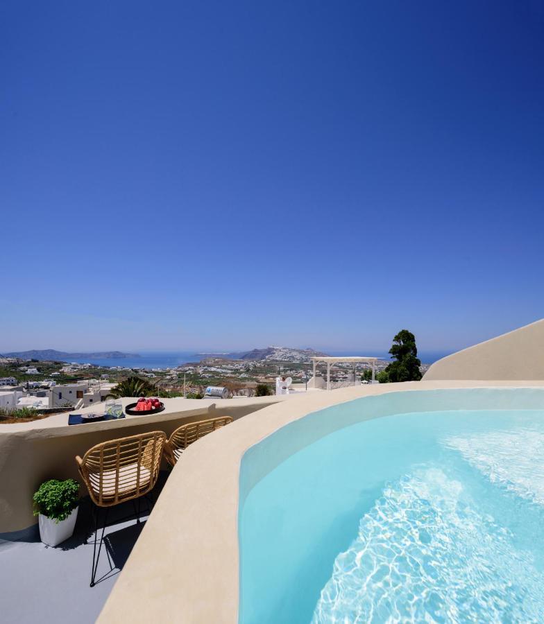 Diva Santorini Luxury Villa Pýrgos Exterior foto