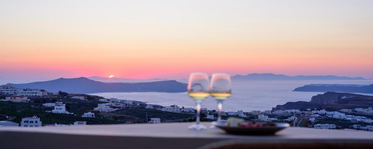 Diva Santorini Luxury Villa Pýrgos Exterior foto