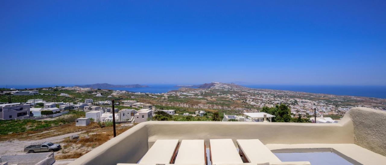 Diva Santorini Luxury Villa Pýrgos Exterior foto