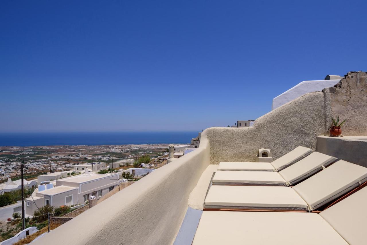 Diva Santorini Luxury Villa Pýrgos Exterior foto